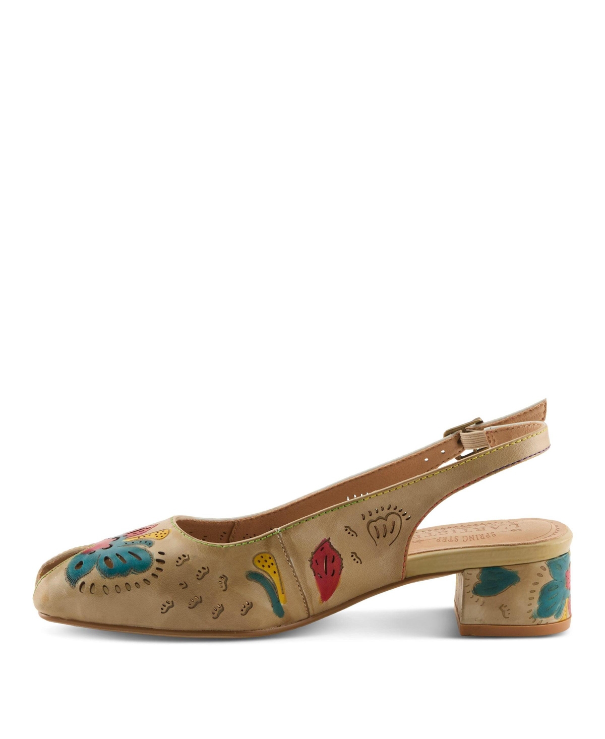 L'Artiste Women's Street Peep Peep-Toe Heel with Soft Lining