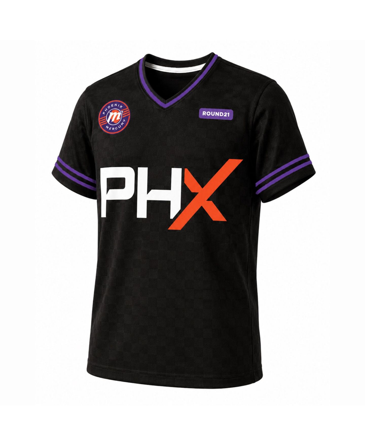 Мужской топ Round21 Black Phoenix Mercury Soccer Jersey — фото 3
