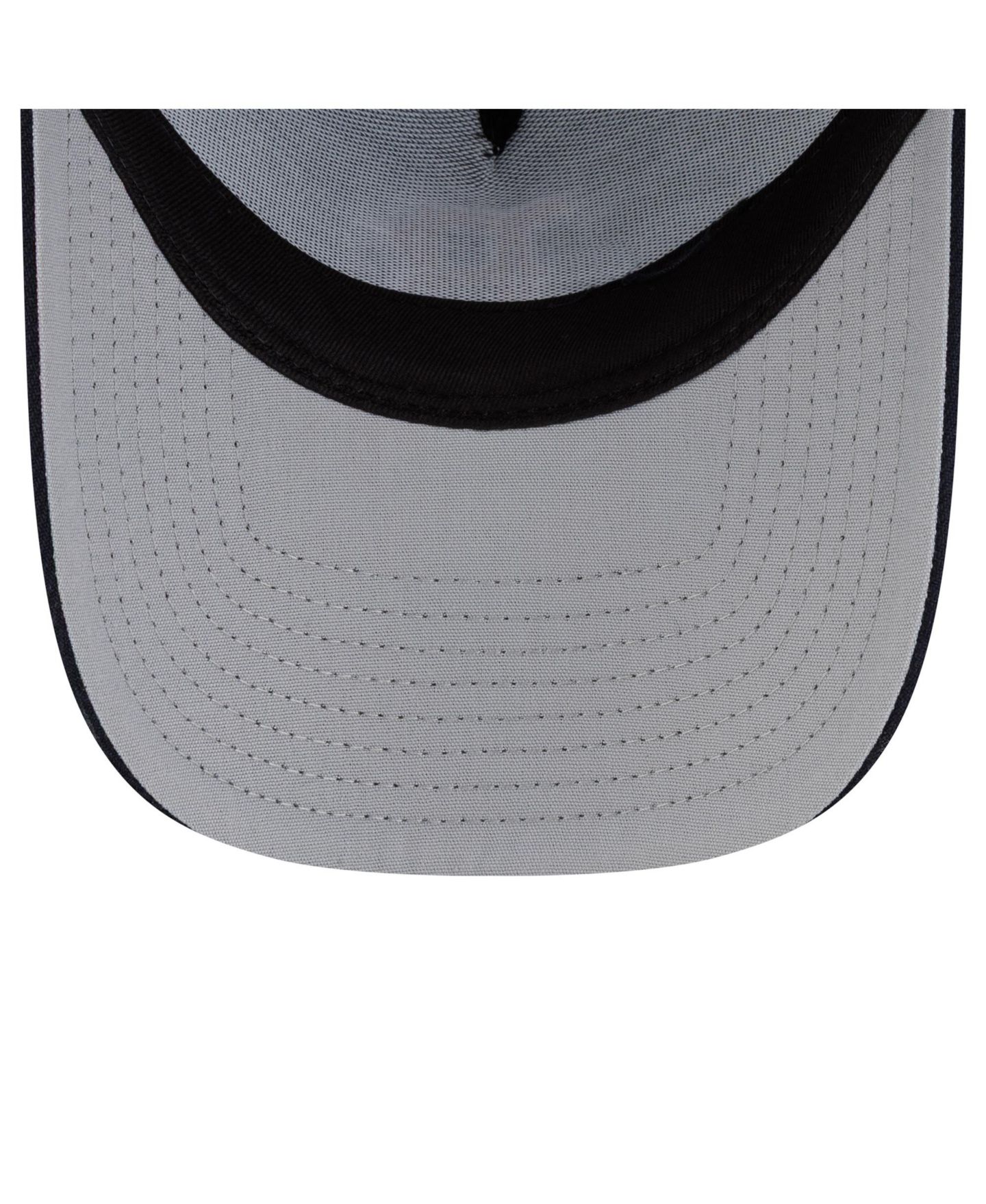 Мужская кепка New Era Navy Boston Red Sox Side Script 9FORTY A-Frame Trucker Adjustable Hat — фото 2