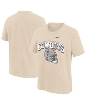 Big Boys and Girls Natural Dallas Cowboys Easy Lane T-Shirt