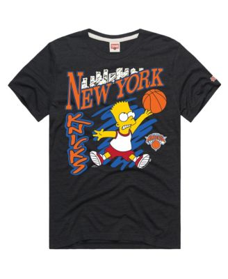 Women's New York Knicks x The Simpsons Bart Tri-Blend T-Shirt