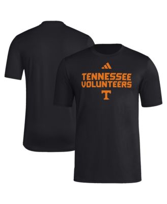 Men's Black Tennessee Volunteers Wordmark Poly T-Shirt