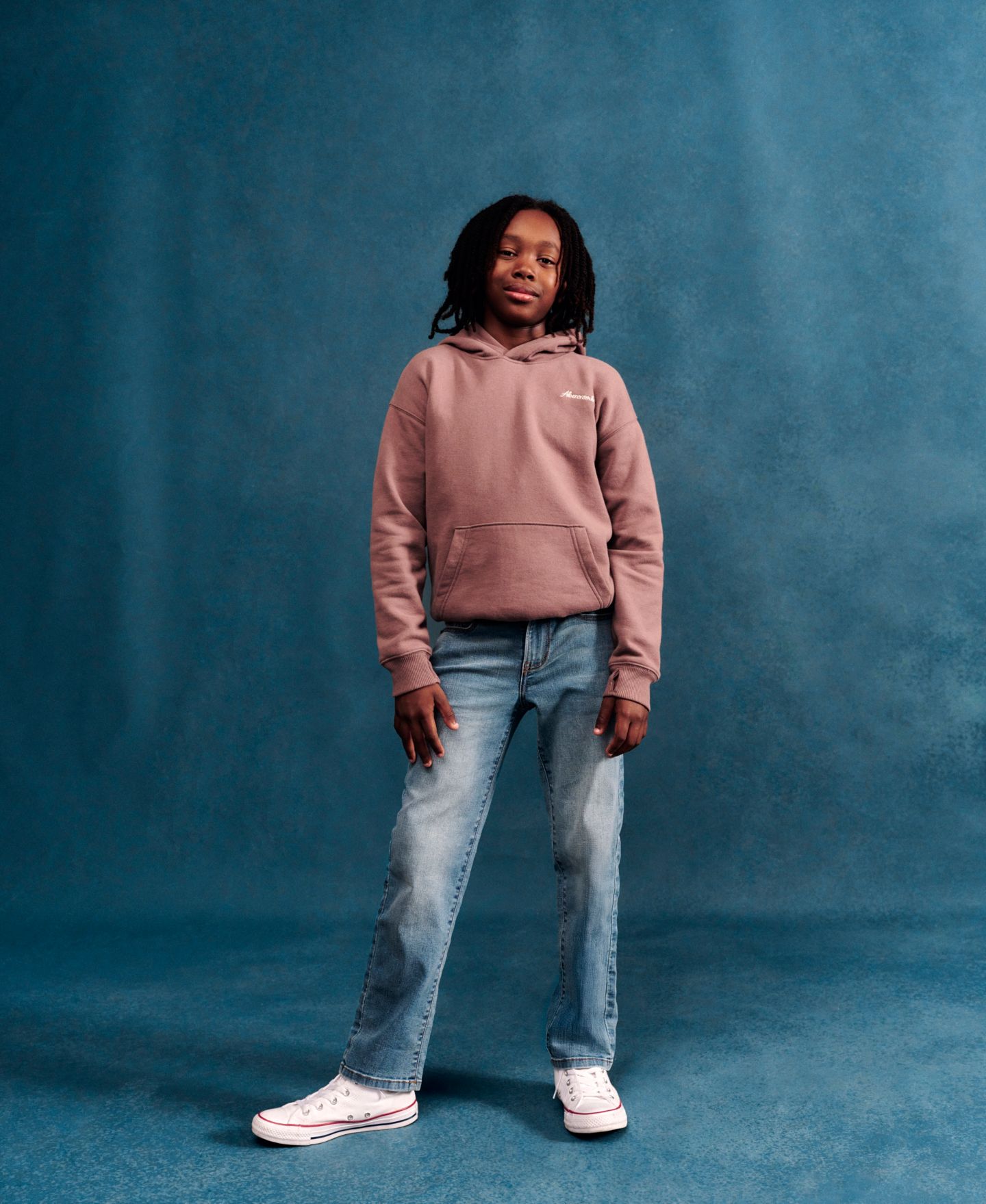 Худи abercrombie kids Long-Sleeve Saddle Up для мальчиков, цвет: Глубокий серо-коричневый — фото 5