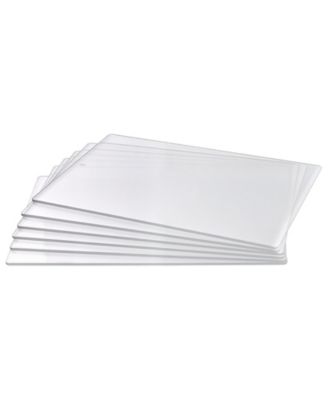 Clear Polycarbonate Cutting Plates, 6-Pack for Die Cutting Machines