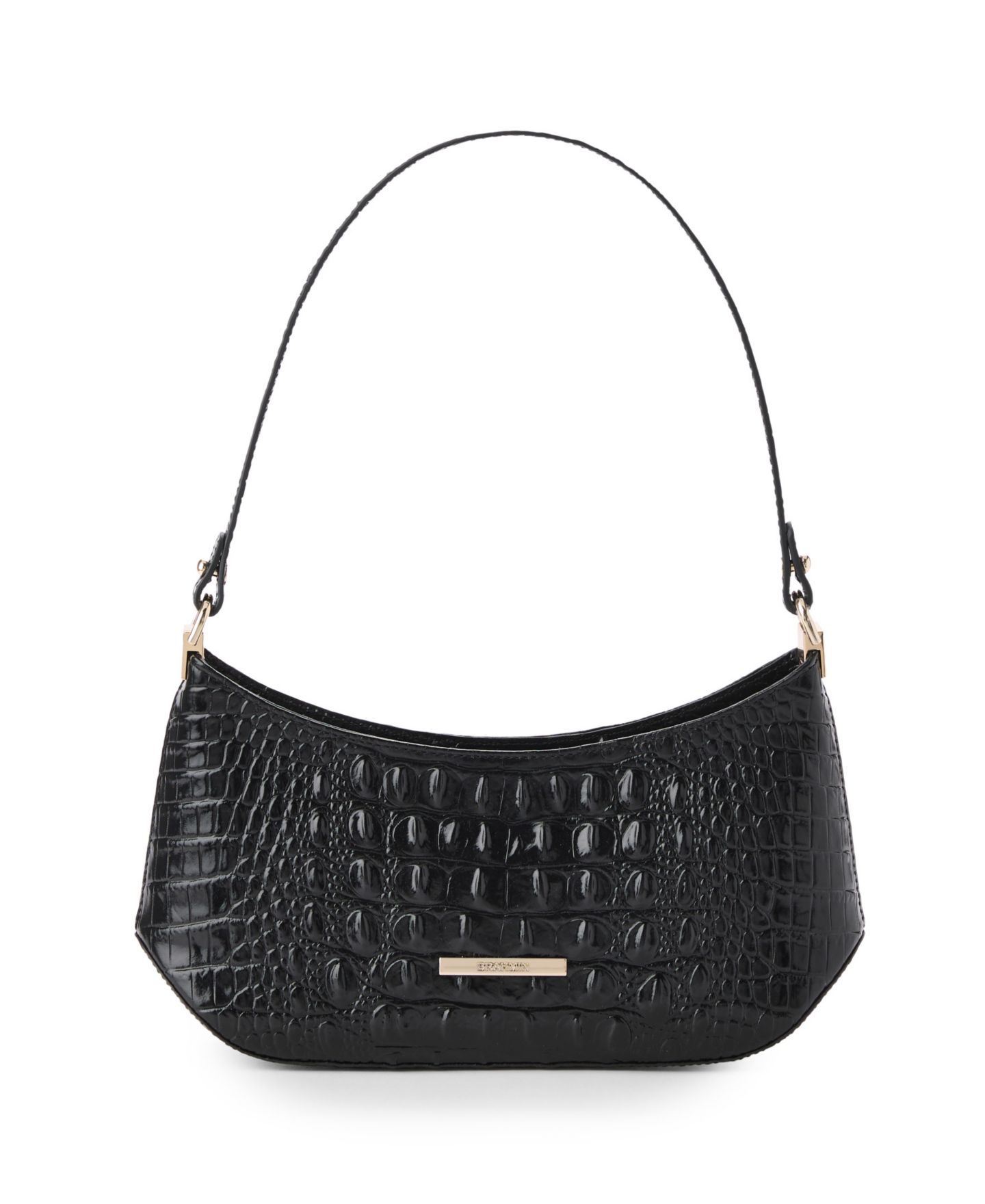 Женская сумка Brahmin Lilibeth Melbourne Small Leather Shoulder, цвет: Чёрный — фото 1