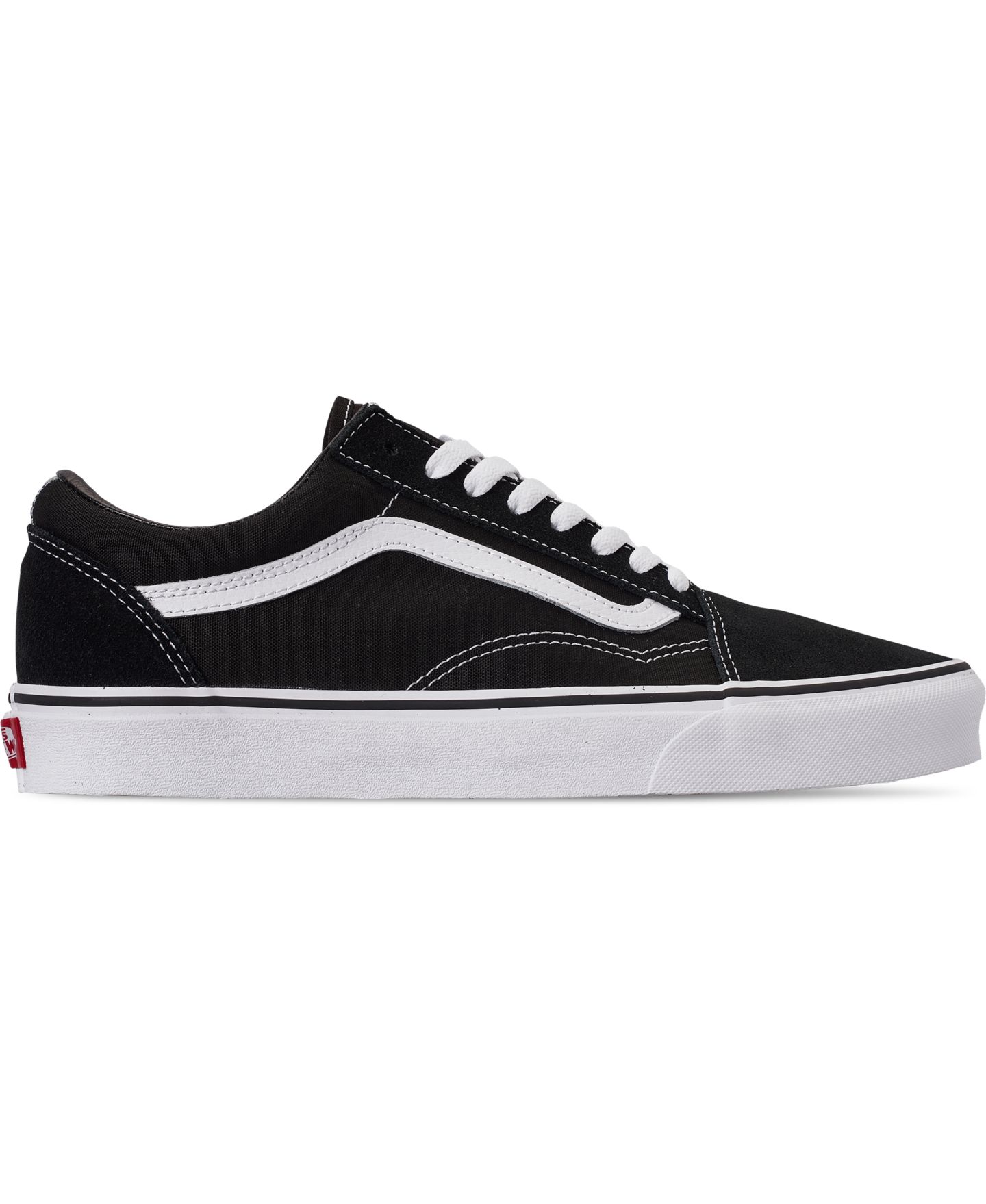 Мужские кроссовки Vans Old Skool Lifestyle, цвет: Чёрный / Белый — фото 2