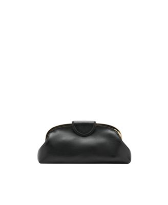 Women's Metal Detail Clutch Bag