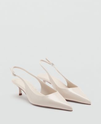 Women's Kitten-Heel Patent Leather Shoes
