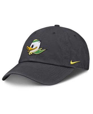Men's Anthracite Oregon Ducks Club Dri-FIT Adjustable Hat