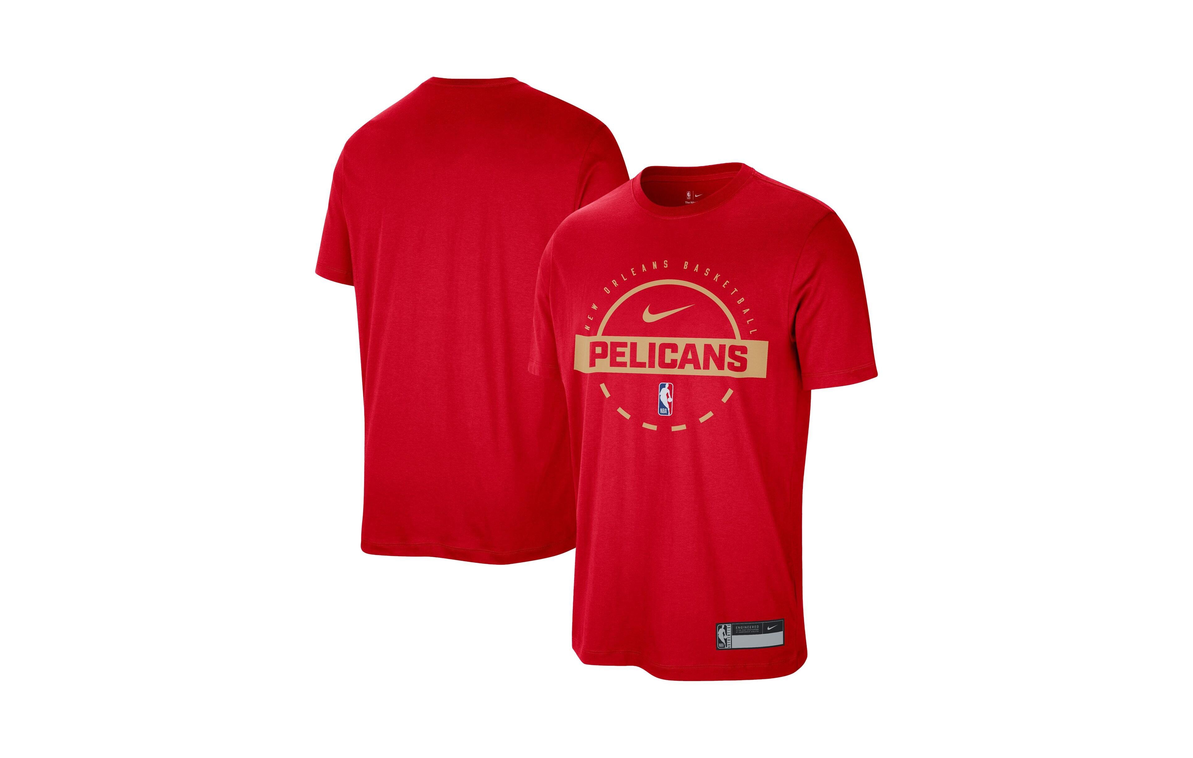 Nike Men's Red New Orleans Pelicans 2025/26 On-Court Flare Performance Practice T-Shirt