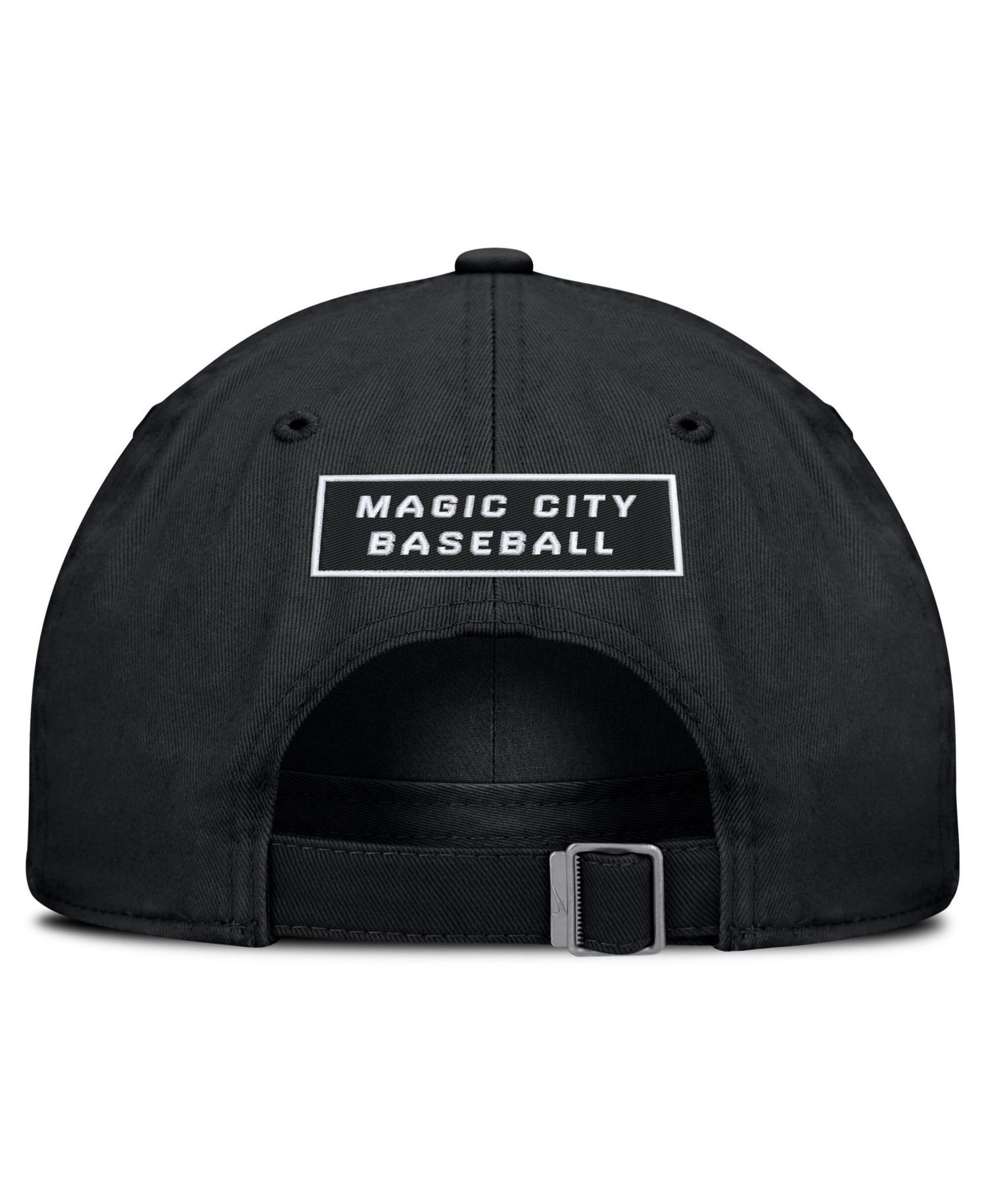 Men's Black Miami Marlins Primetime Club Adjustable Hat