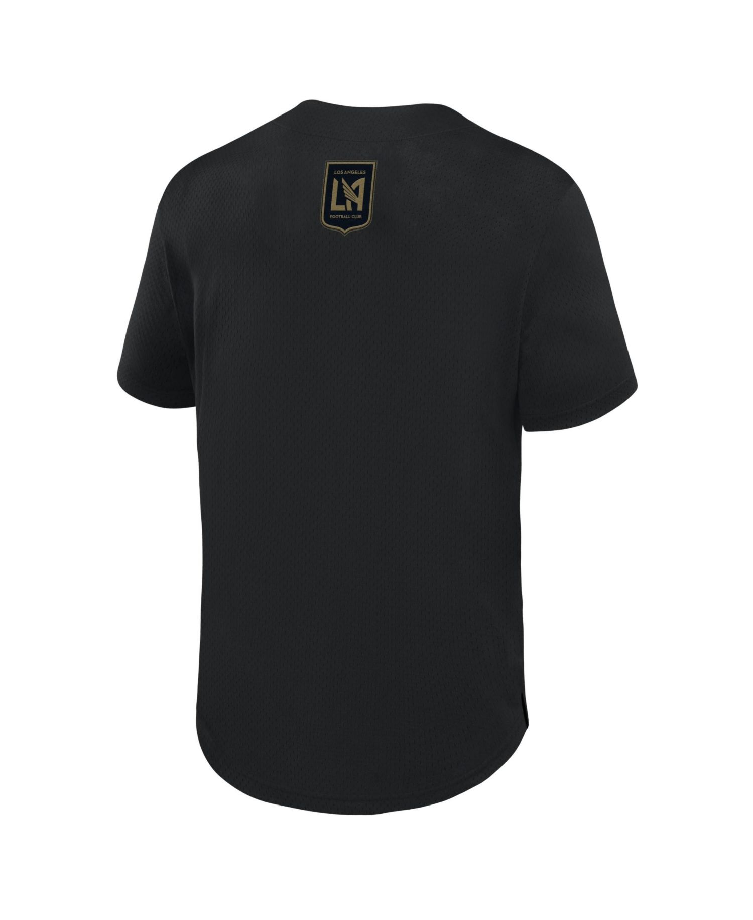 Men's Black LAFC Maximum Intensity Button-Up Jersey