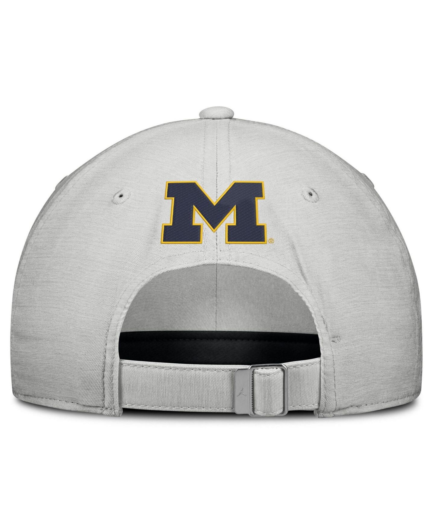 Кепка Jordan Gray Michigan Wolverines 2026 On-Field Gameday Club Adjustable Hat — фото 4