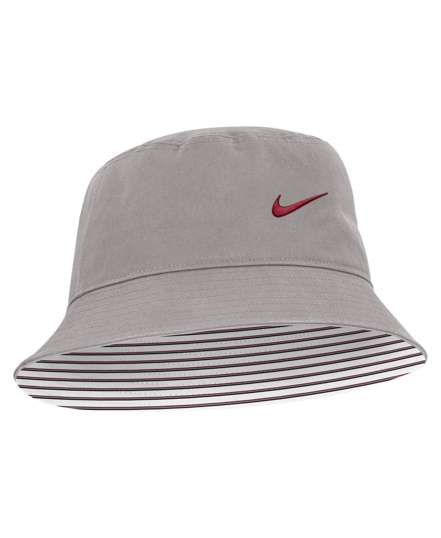 Панама Nike Gray Alabama Crimson Tide Primetime Apex Bucket Hat — фото 2