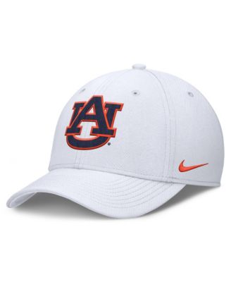 Men's White Auburn Tigers Rise Swoosh Dri-FIT Flex Hat