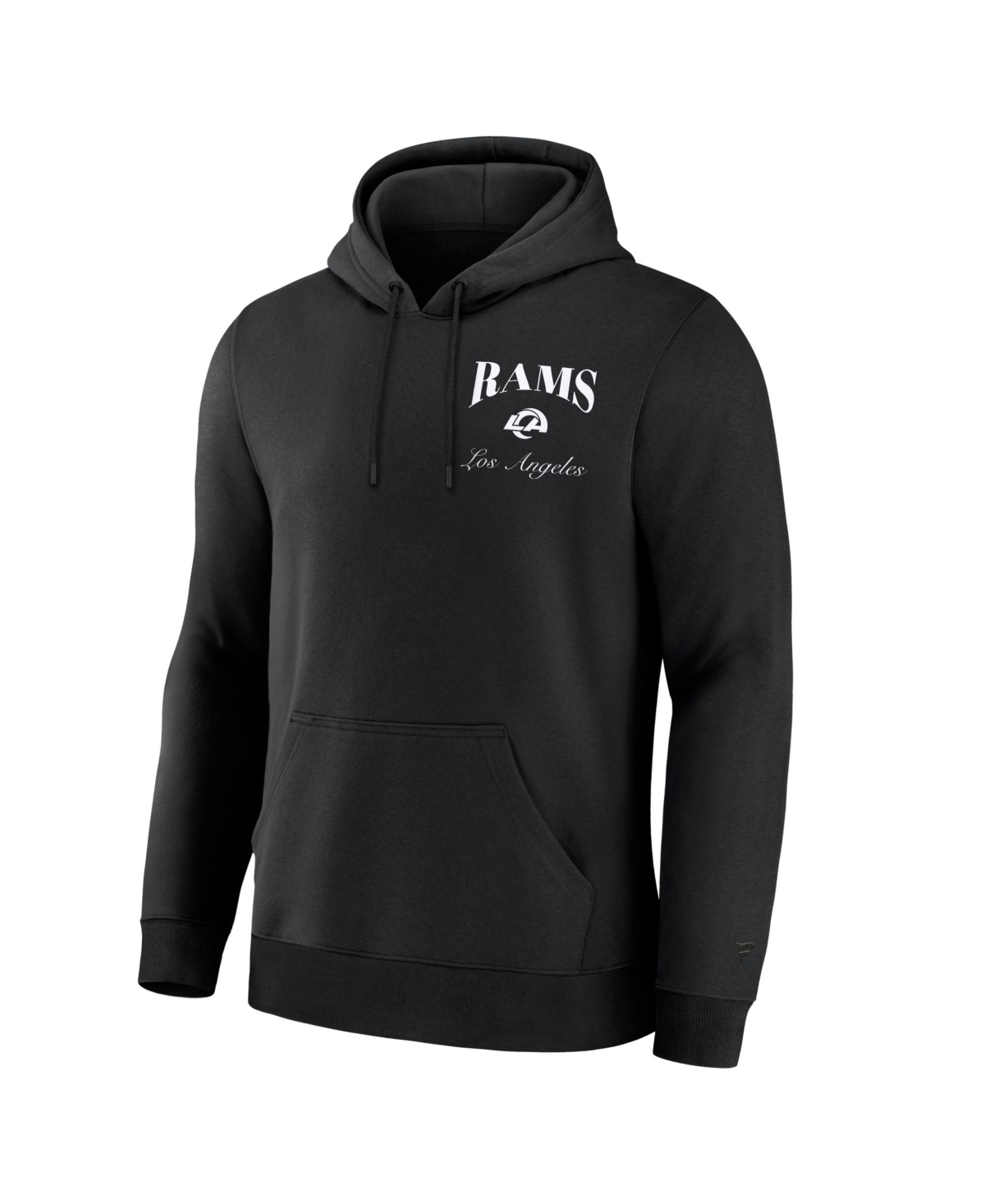 Fanatics Men's Black Los Angeles Rams Nightfall Long Sleeve Fleece Hoodie - Black
