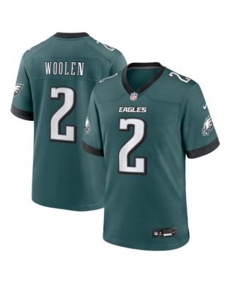 Men's Tariq Woolen Midnight Green Philadelphia Eagles Team Game Jersey