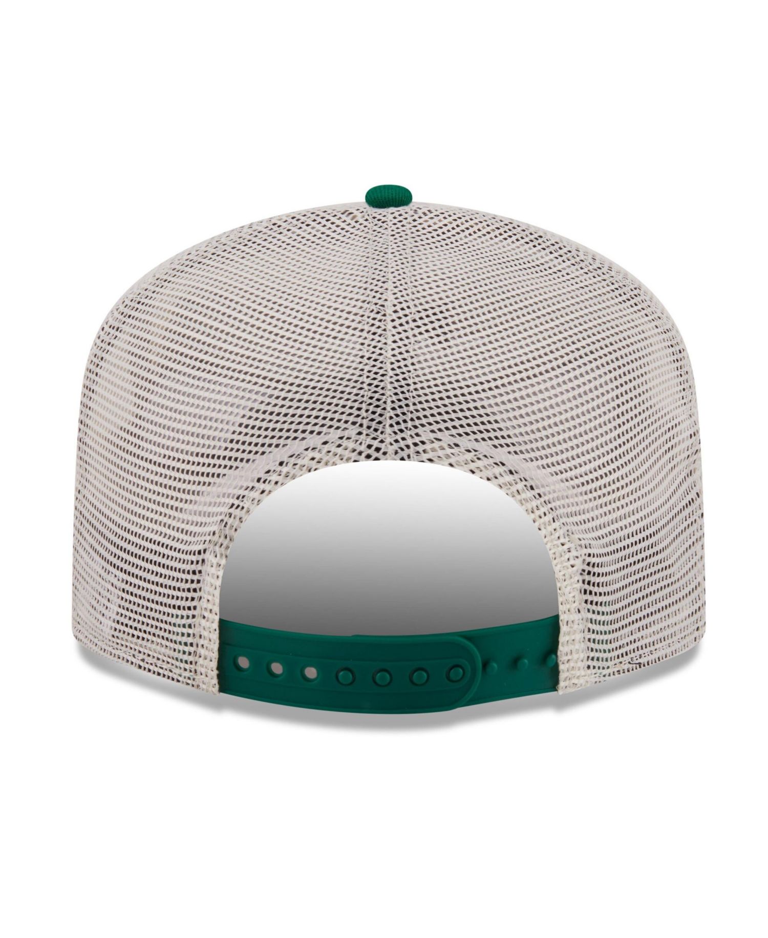 Men's Cream Boston Celtics Layered Patch 19TWENTY Adjustable Hat