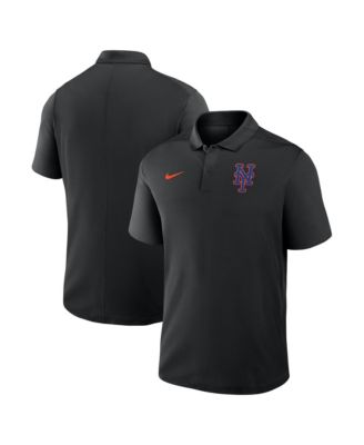 Men's Black New York Mets Alternate Victory Dri-FIT Polo Shirt
