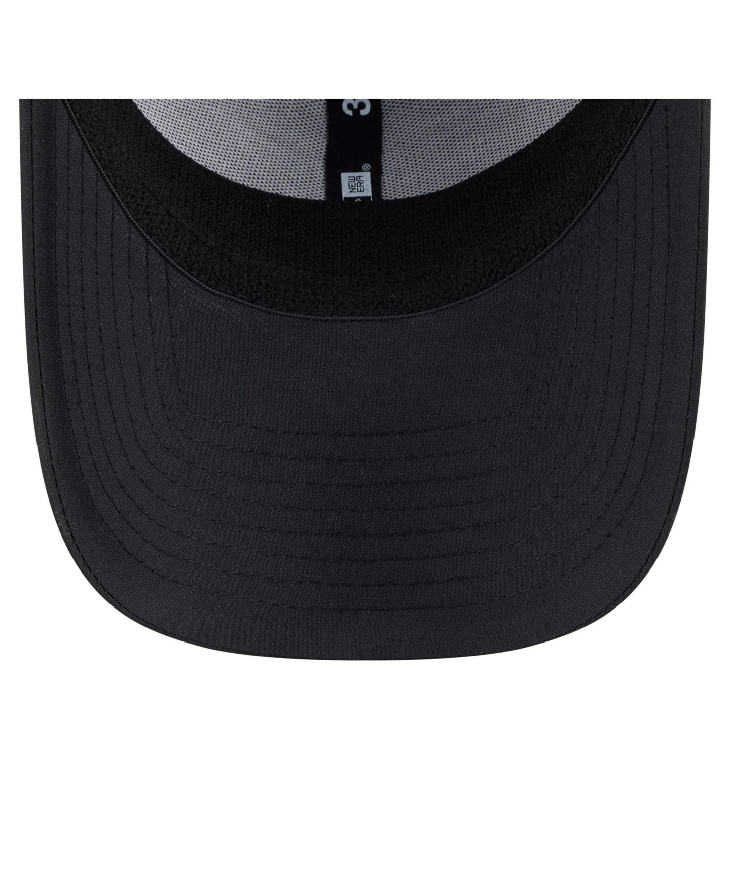 Мужской головной убор New Era Black Dallas Stars Blackout 39THIRTY Flex Fit Hat — фото 5