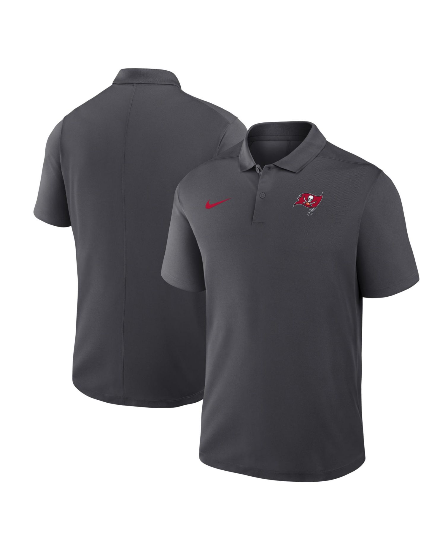 Men's Pewter Tampa Bay Buccaneers Dri-FIT Victory Polo Shirt