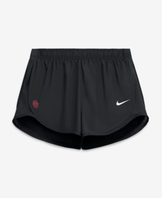 Women's Black Oklahoma Sooners Tempo Mid-Rise Dri-FIT Shorts