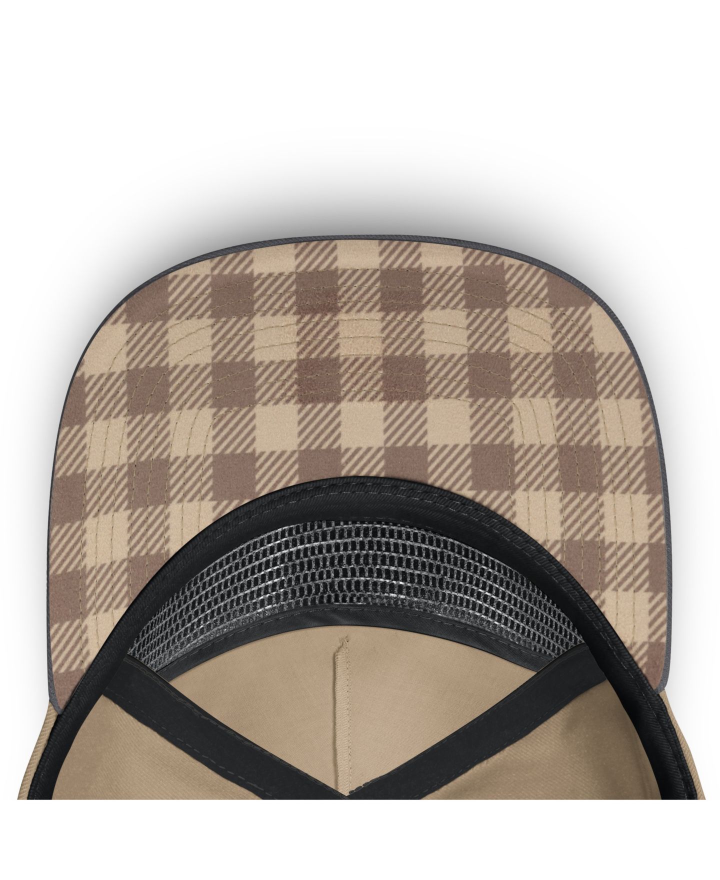 Мужская кепка Nike Light Brown Milwaukee Brewers Statement Adjustable Hat — фото 5