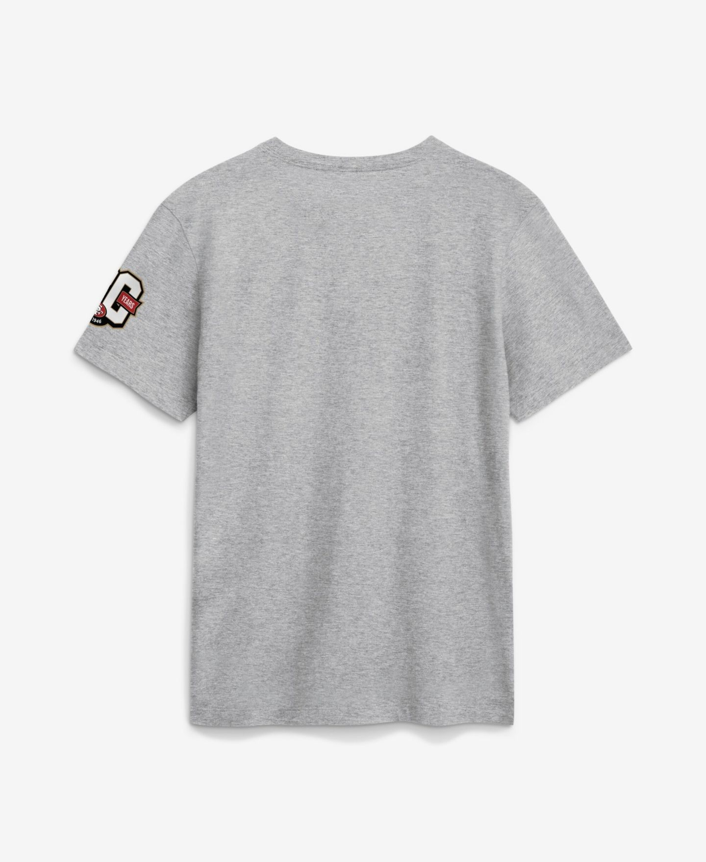 Мужская футболка Nike Heather Gray San Francisco 49ers 80th Anniversary Sunday Showdown — фото 2