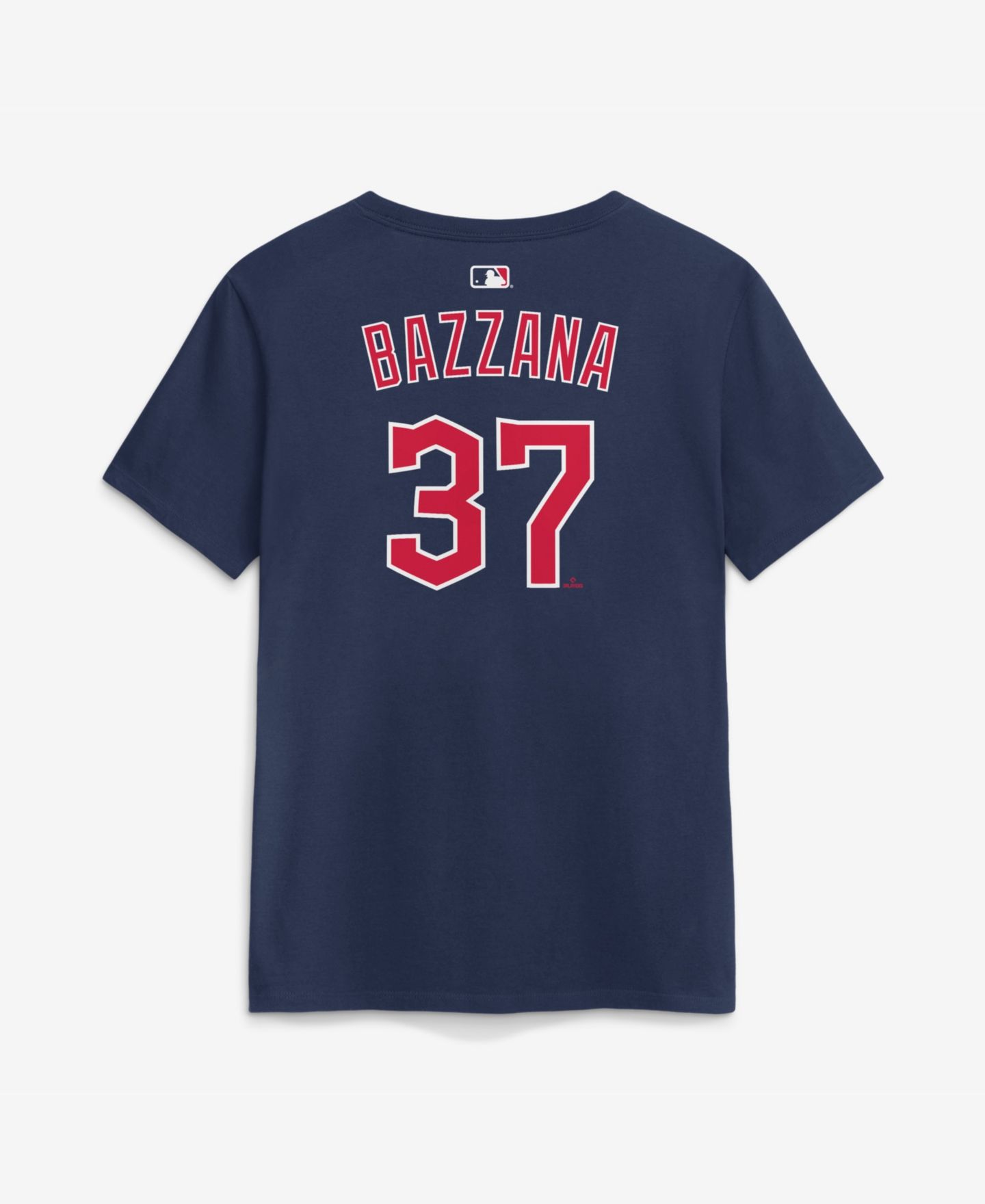 Женская футболка Nike Cleveland Guardians Travis Bazzana Name & Number Short-Sleeve Crewneck — фото 3