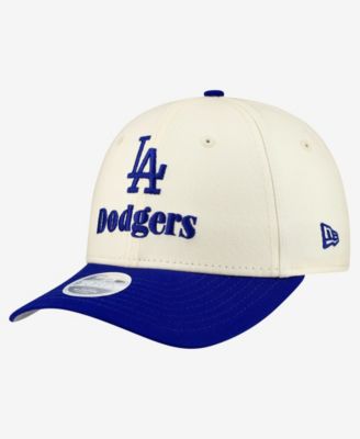Women's Cream/Royal Los Angeles Dodgers Primary 9FORTY M-Crown Adjustable Hat