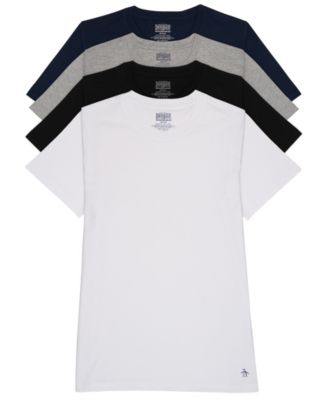 Men's Cotton Crewneck T-Shirt, 4-Pack