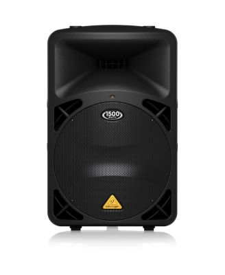EUROLIVE B615D Active 1500 Watts 2-Way PA Speaker System with Woofer and Titanium Compression Driver