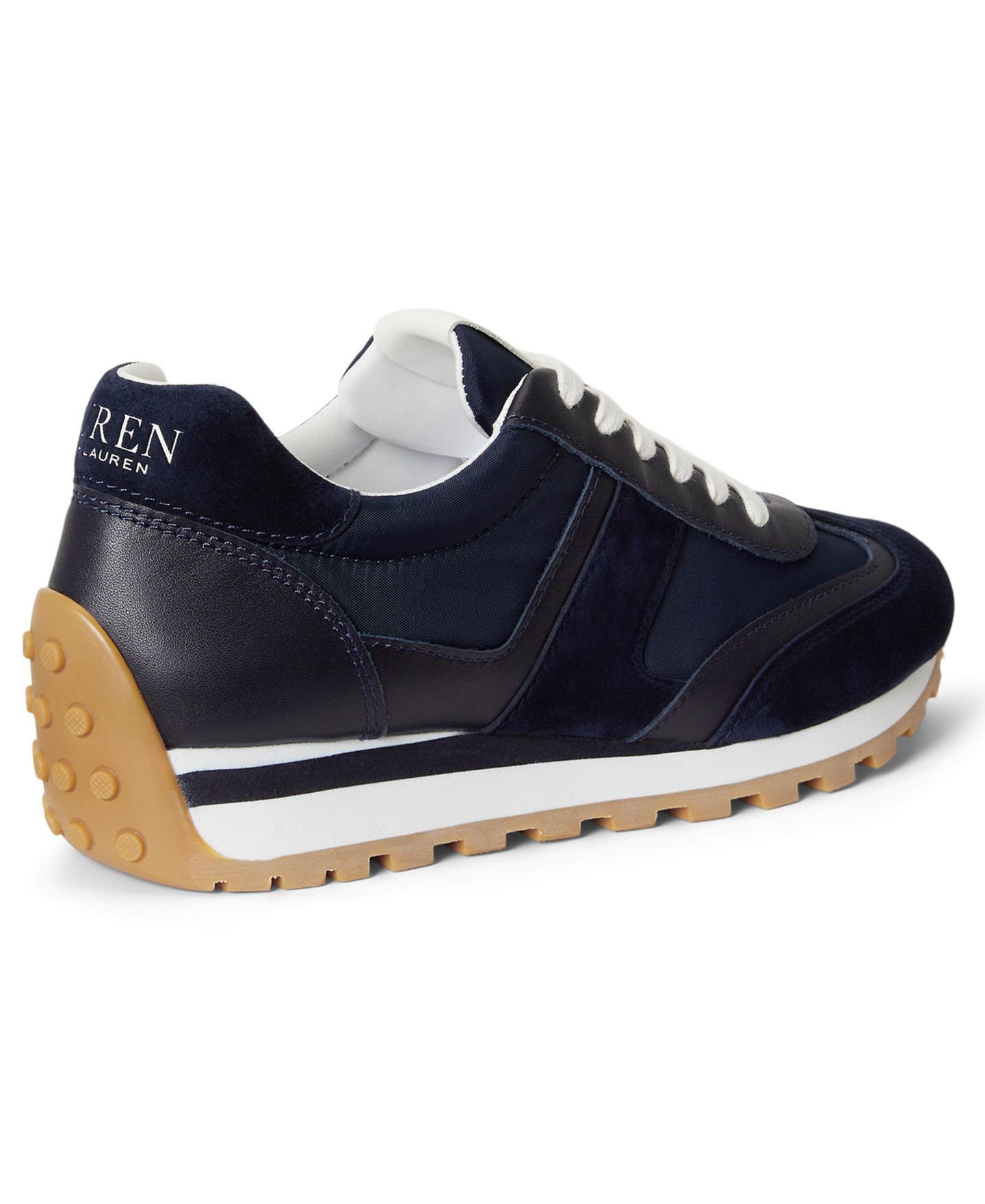 Женские кроссовки Lauren Ralph Lauren Dani Lace-Up, цвет: Тёмно-синий — фото 3
