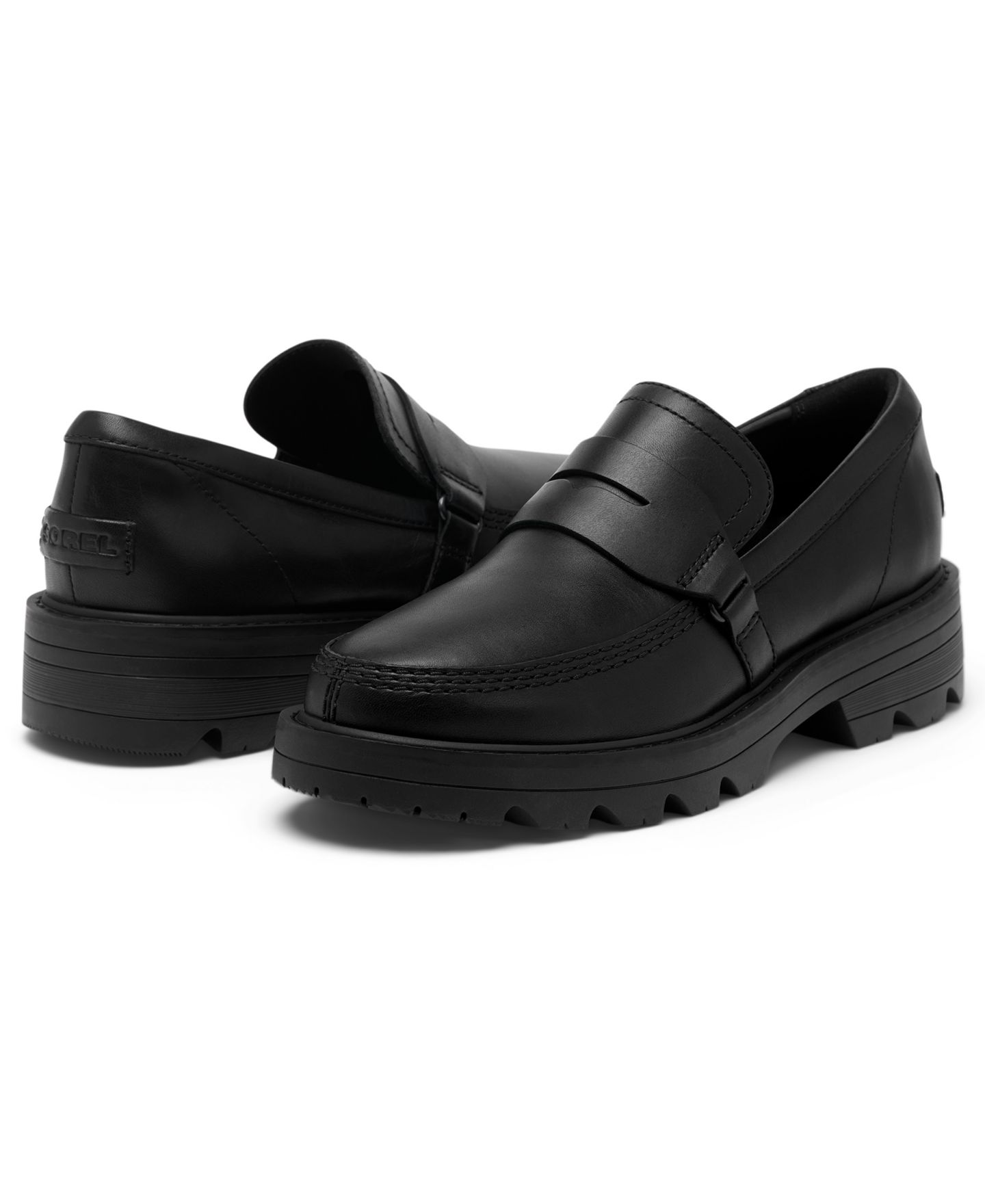 Женские туфли Sorel Revel Ave Slip-On, цвет: Чёрный — фото 7