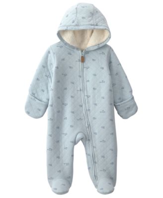 Carters Baby Boys' and Baby Girls' Sheep Teddy Fleece Long-Sleeve Jumpsuit