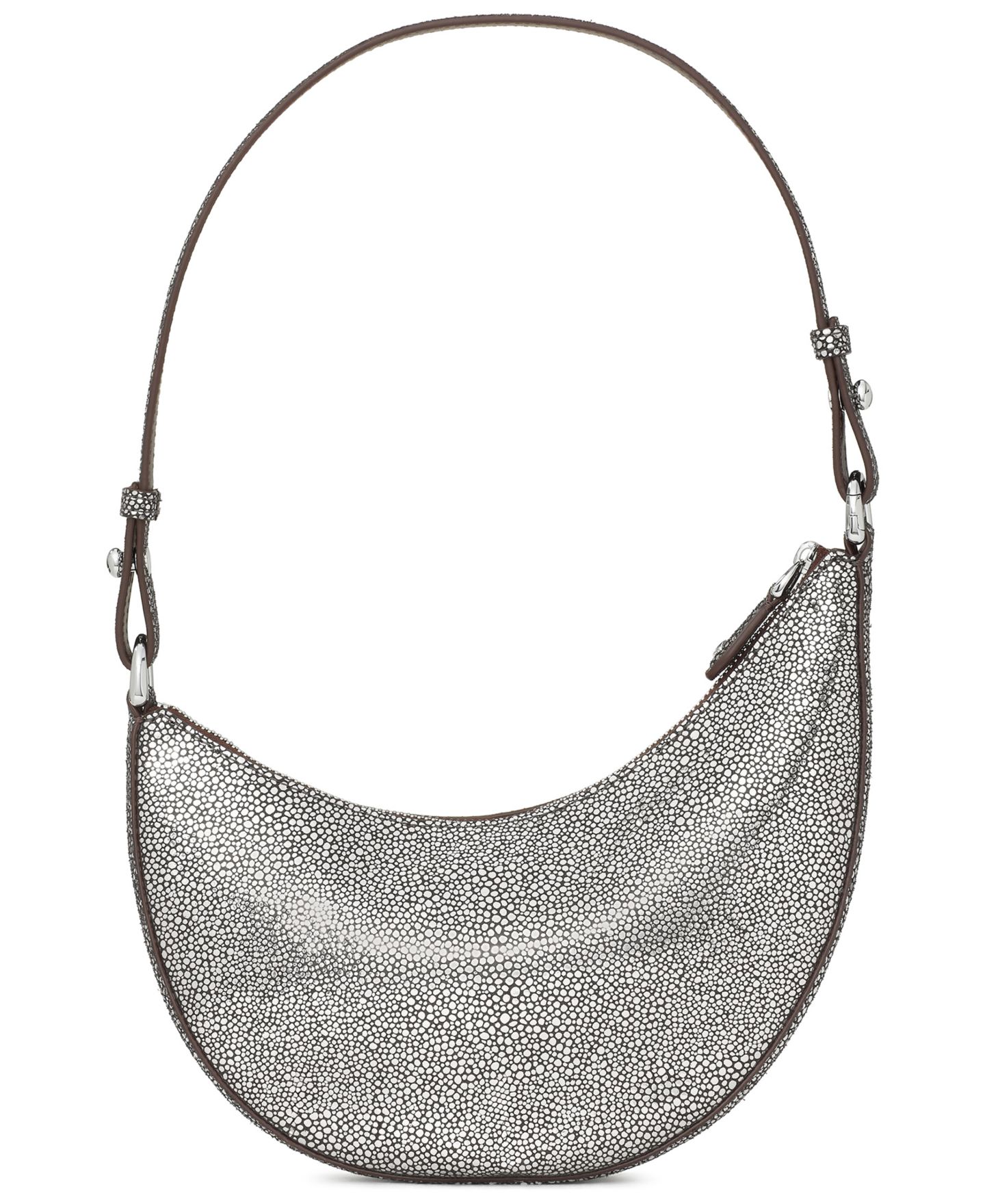 Женская сумка kate spade new york Metallic Dot Printed Small Shoulder, цвет: Металлик — фото 5