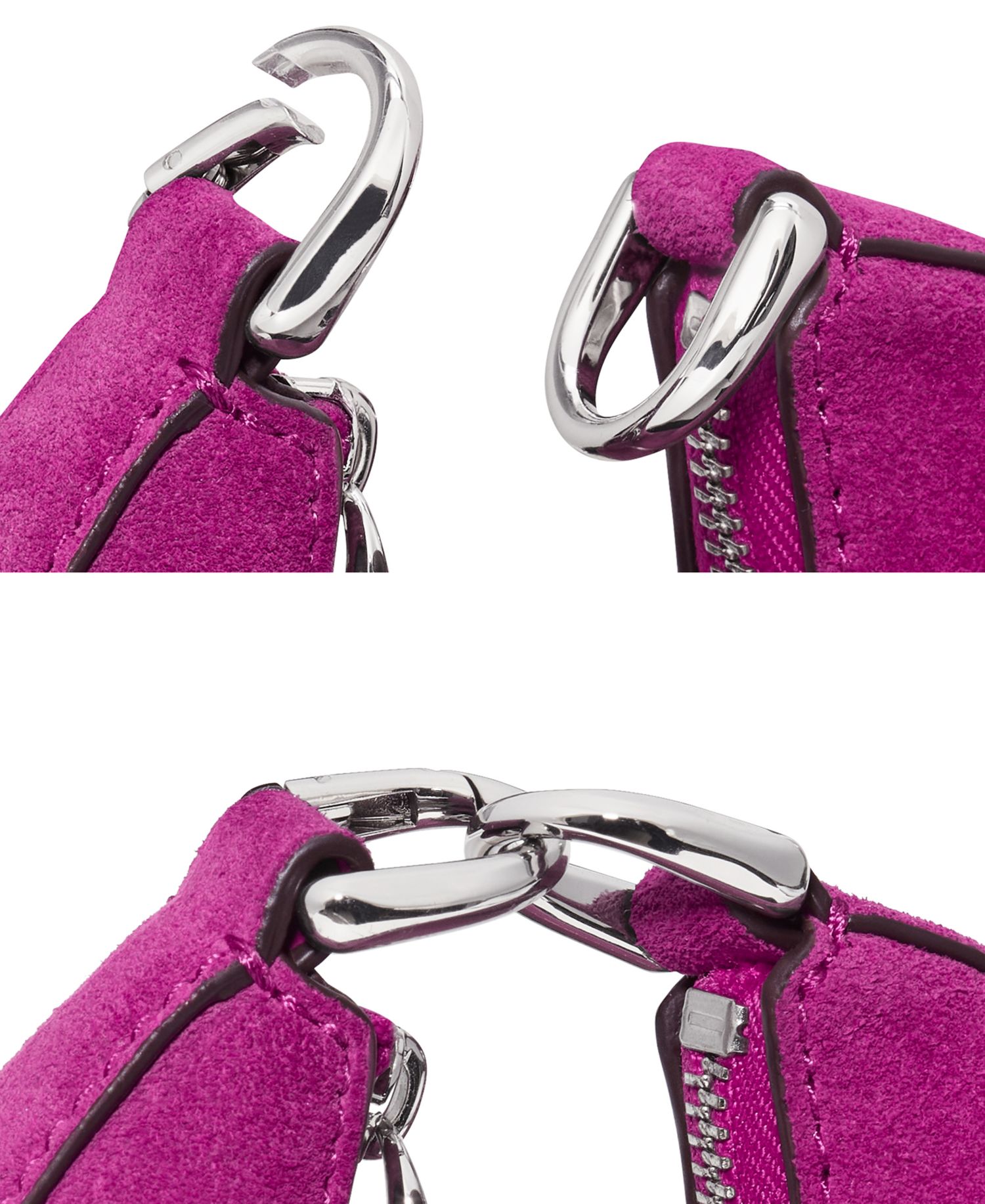 Duo Small Suede Shoulder Handbag