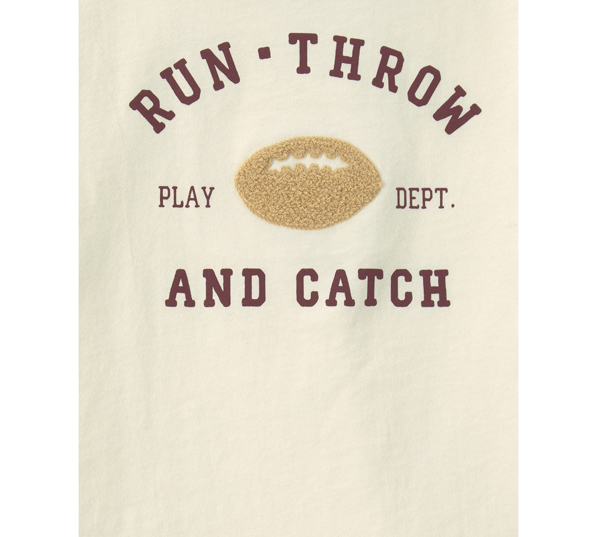 Carter's Toddler Boys' 2T-5T Run, Throw and Catch Football Graphic T-Shirt