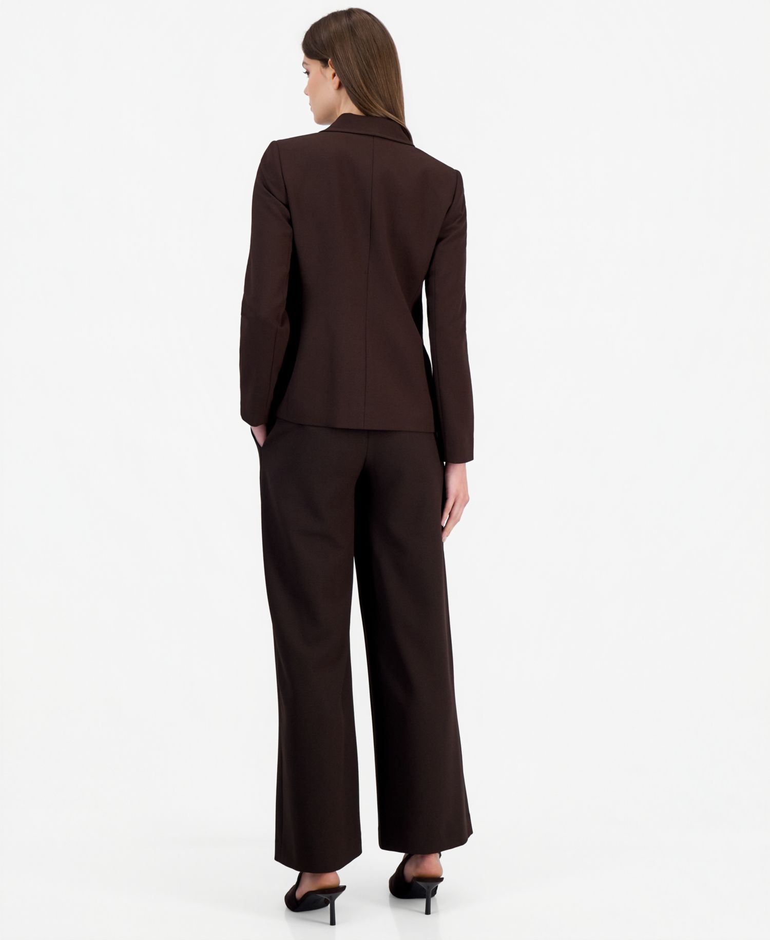Women's Mid-Rise Wide-Leg Pants
