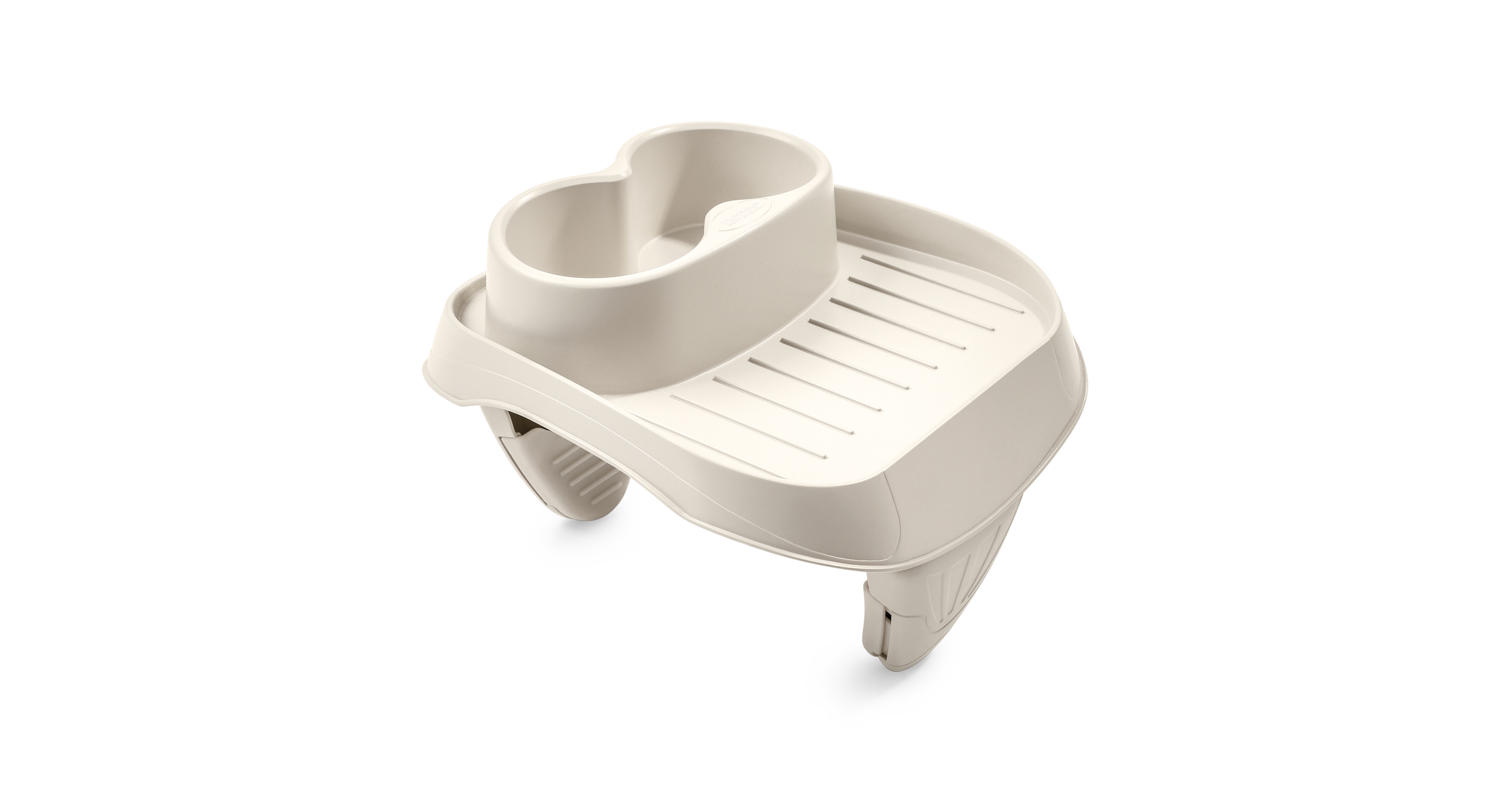 Intex PureSpa Attachable Cup Holder for Spa Walls, Pool and Hot Tub Accessory, Tan