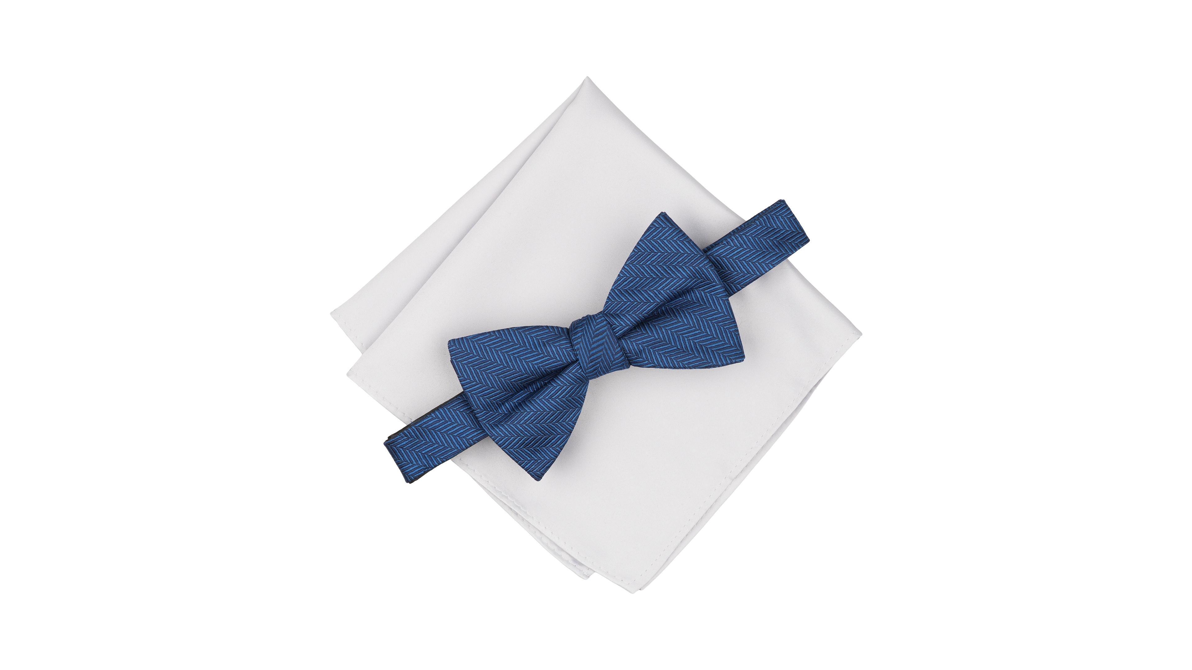 Alfani Men's Pre-Tied Bow Tie & Pocket Square Set