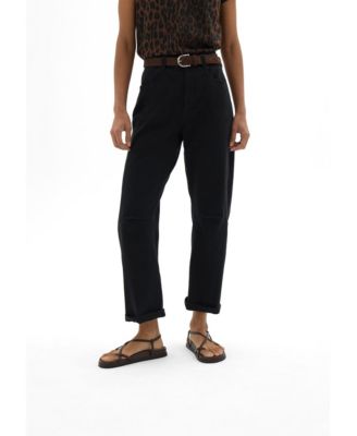Women's Cordi Barrel-Leg Twill Pants