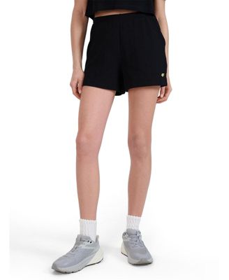 Women's Waffle Knit Short Sweatpants Regular Fit