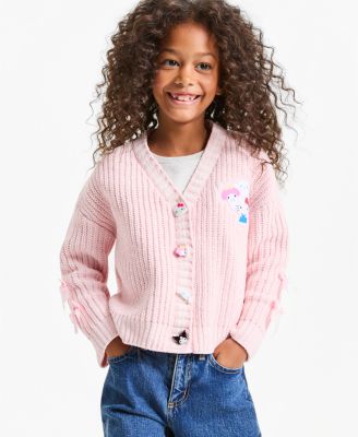 Hello Kitty&reg; and Friends Toddler Girls' 2T-6X Long-Sleeve Embroidered Cardigan