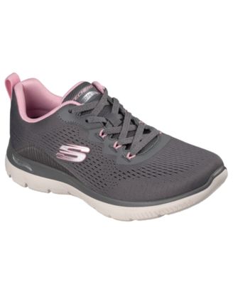 Women's Slip-Ins: Arch Fit Summits - Daily Flow Sneakers Wide Width from Finish Line