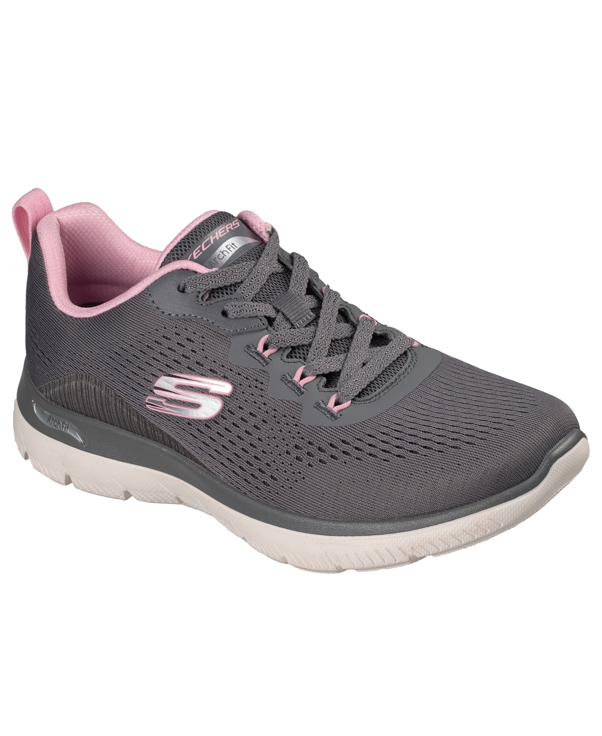 Skechers Women's Slip-Ins: Arch Fit Summits - Daily Flow Sneakers Wide Width from Finish Line
