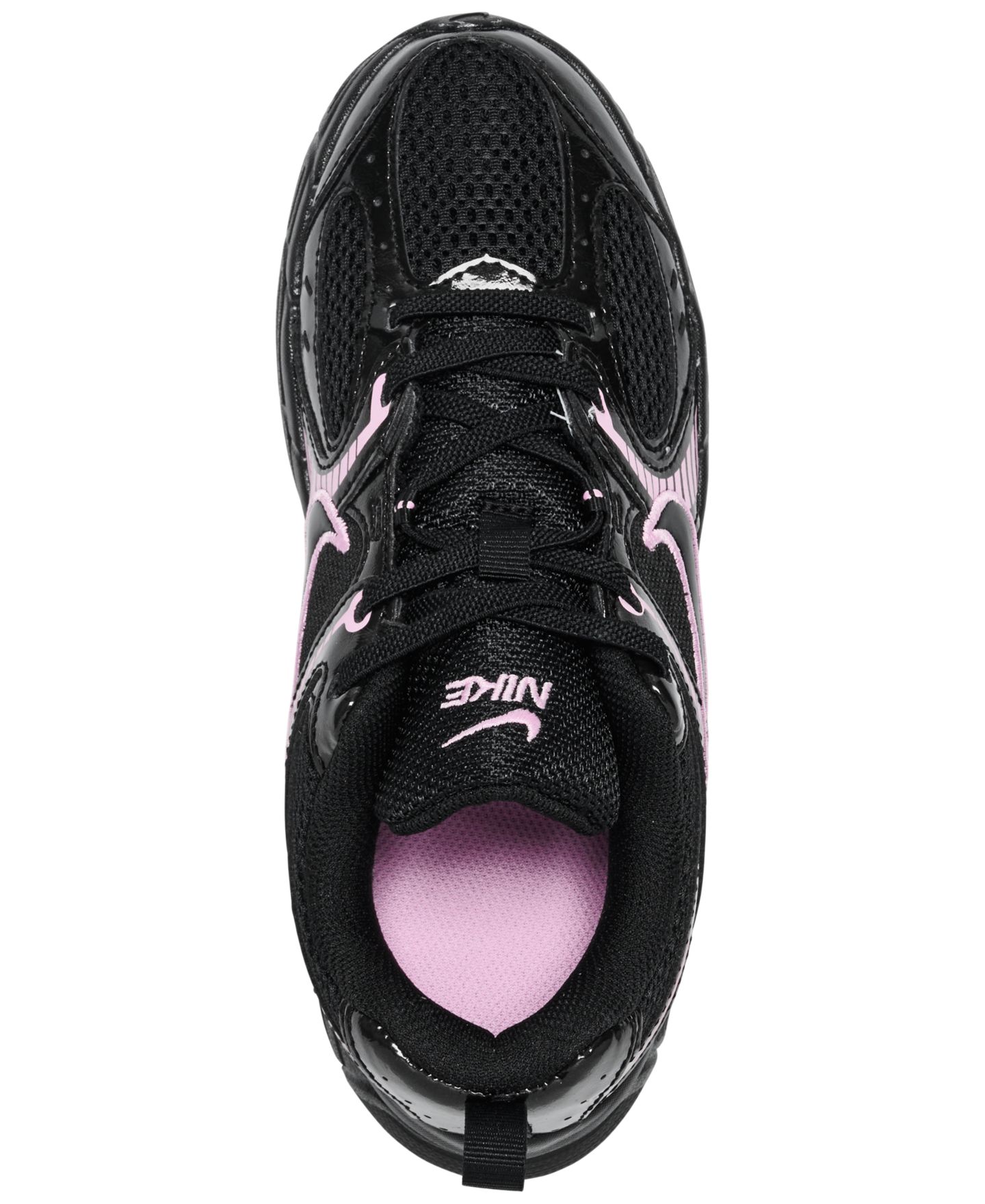 Детские кроссовки Nike V5 RNR Elastic Lace Lifestyle, цвет: Чёрный / Розовый — фото 5