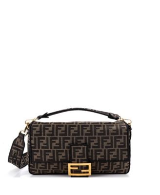 Large Baguette NM Bag Zucca Canvas
