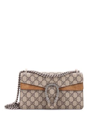 Small Dionysus Bag GG Coated Canvas