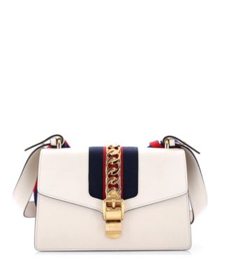Small Sylvie Shoulder Bag Leather